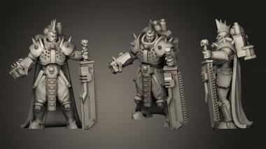 Military figurines Orlock 3d model